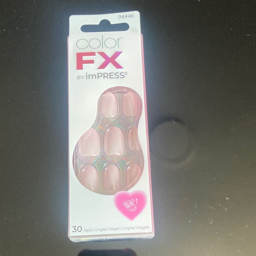 imPRESS Color FX Nail Kit - Iridescent Pink